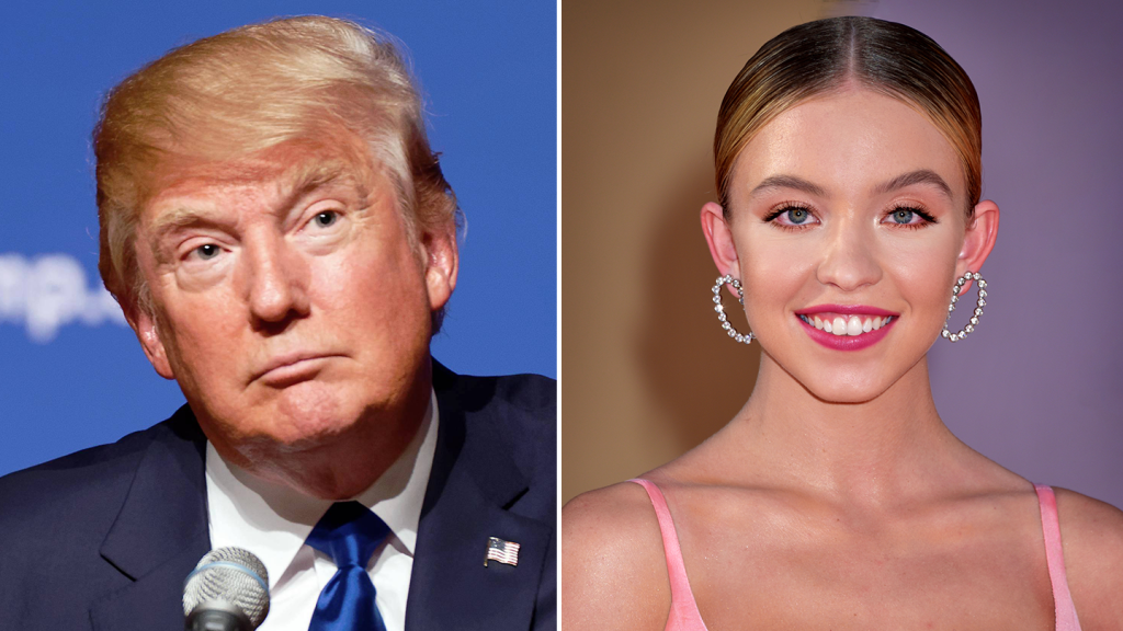DonaldTrump and SydneySweeney