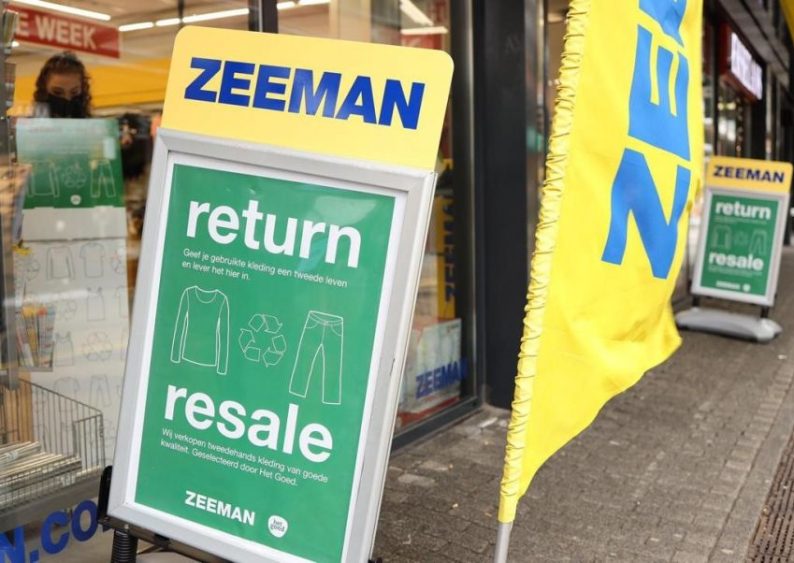 Zeeman: inzameling tweedehandskleding in alle winkels